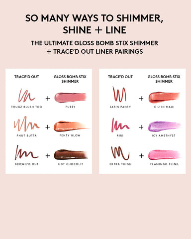 Gloss Bomb Stix High-Shine Gloss Stick — Shimmering Flamingo Fling