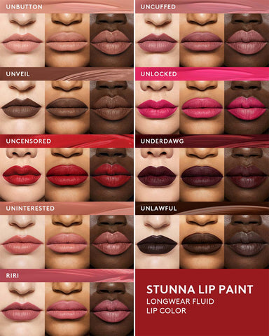 Stunna Lip Paint Longwear Fluid Lip Color — Underdawg