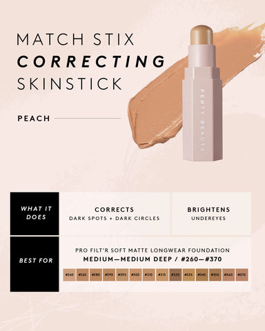 Match Stix Correcting Skinstick — Peach