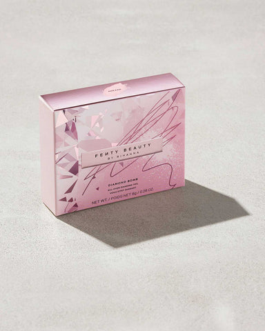 Diamond Bomb All-Over Diamond Veil — Rosé Rave