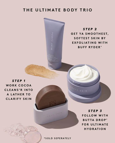 Cocoa Cleans'r Soothing All-Over Cleansing Bar with Coconut Oil + Shea Butter